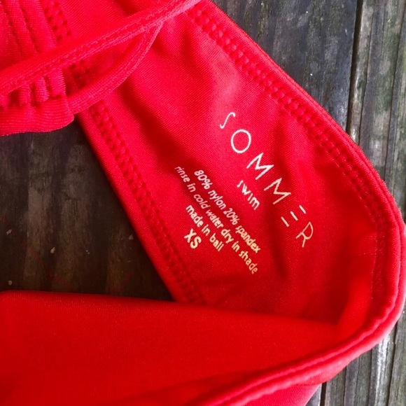 Sommer Swim xena top in red - xs - Picture 2 of 2